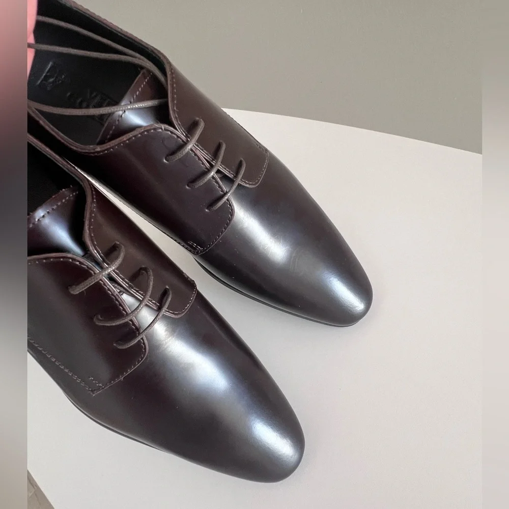 VERSACE Collection Men’s Dress Shoes New Size 44 US 12 - Picture 11 of 16